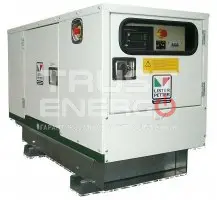 Дизельный генератор Lister Petter LWA 15 в кожухе