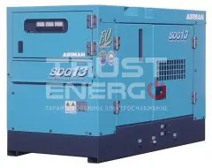 Дизельный генератор Airman SDG13S с АВР В кожухе Kubota D1503 Дизельный генератор Airman SDG13S с АВР В кожухе Kubota D1503